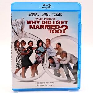 Tyler Perry Why Did I Get Married Too Blu-ray 2010 Janet Jackson Jill Scott PG